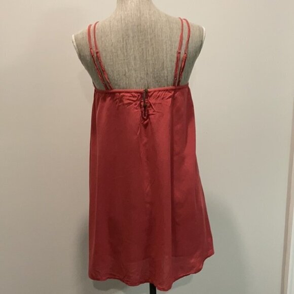 AMERICAN Eagle Red Embroidered Cami Tank Dress - Picture 8 of 15